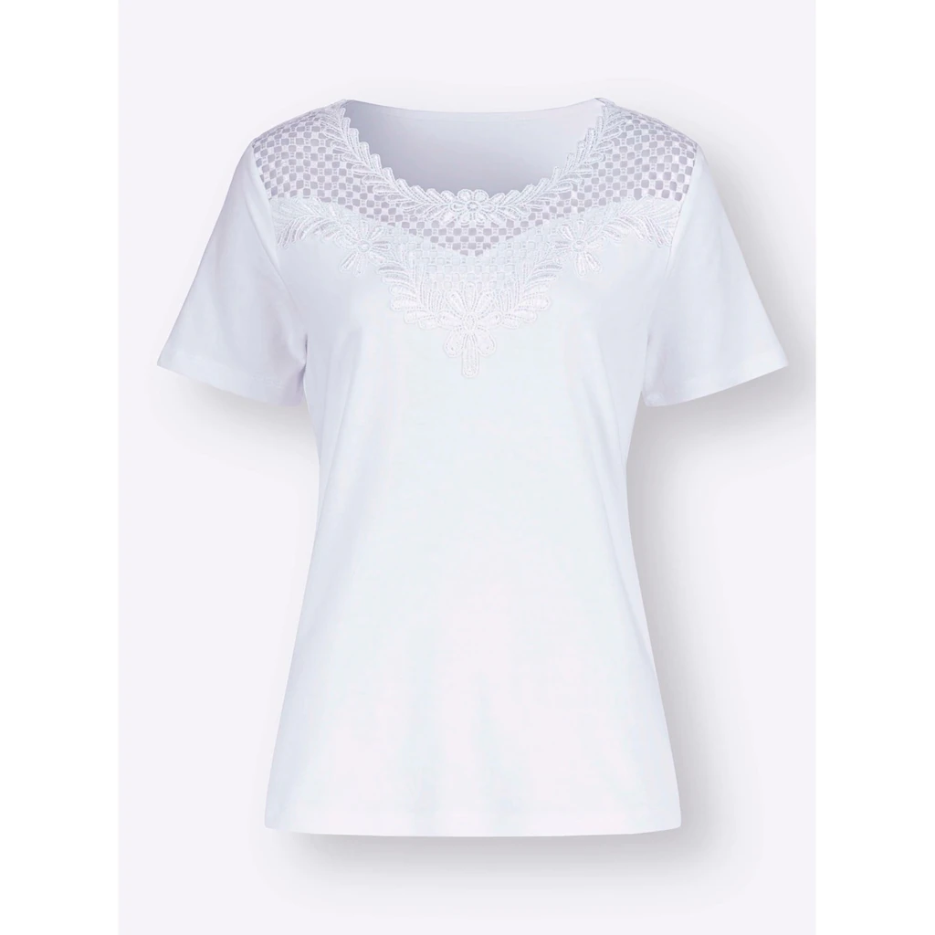 Creation L Spitzenshirt »Shirt« (1 Tlg.)