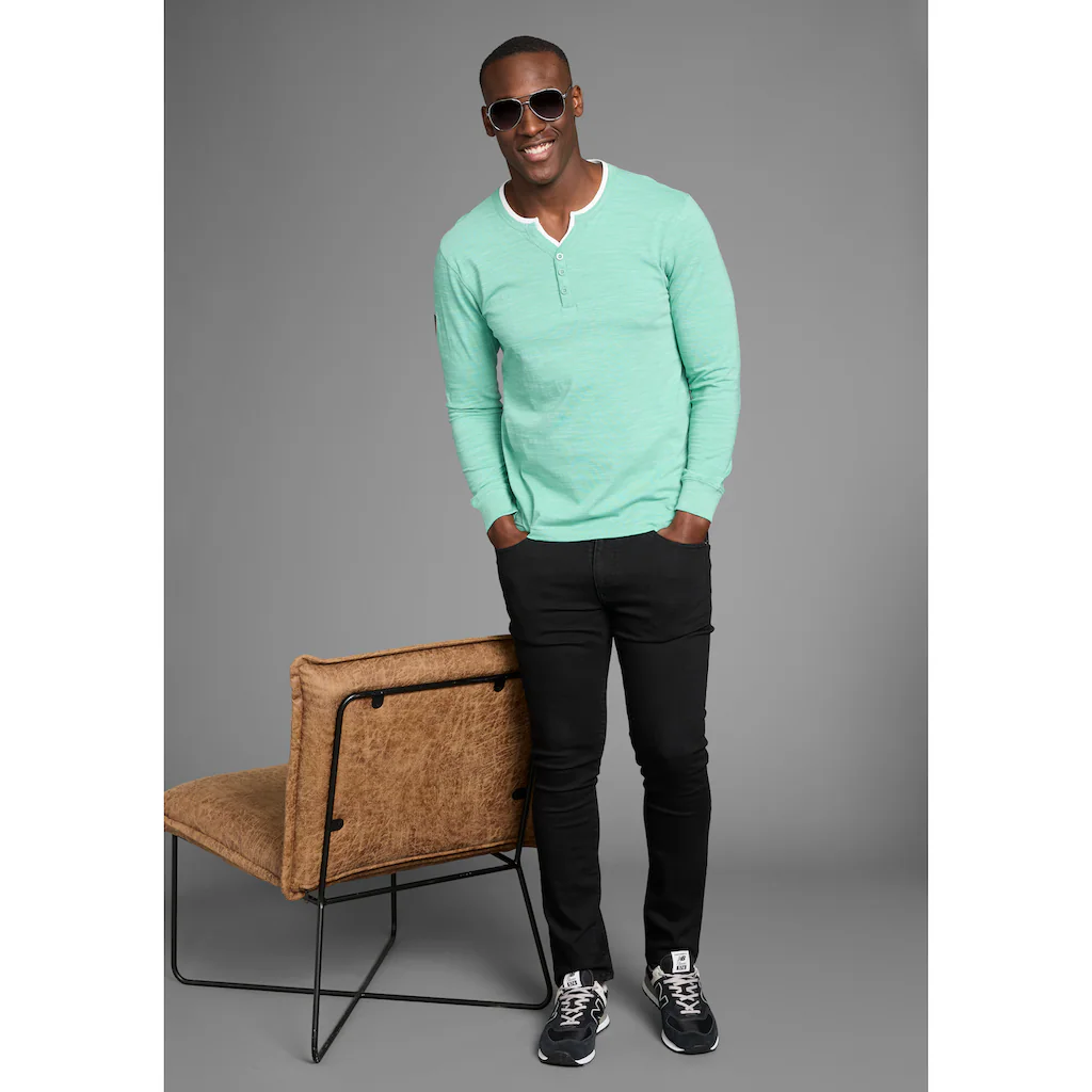 DELMAO Henleyshirt ▷ Bestellen