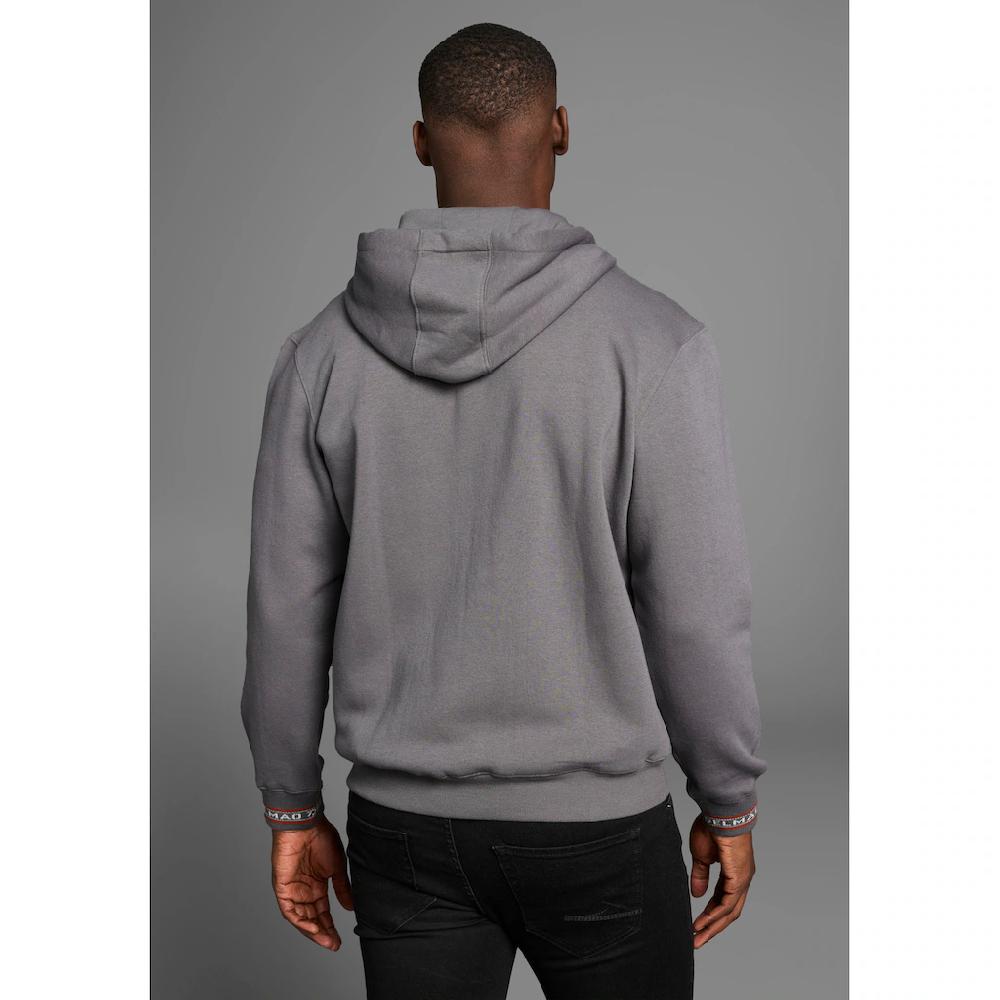 DELMAO Kapuzensweatjacke Mit Kontrastfarbenen Reißverschlüssen ▷ Für