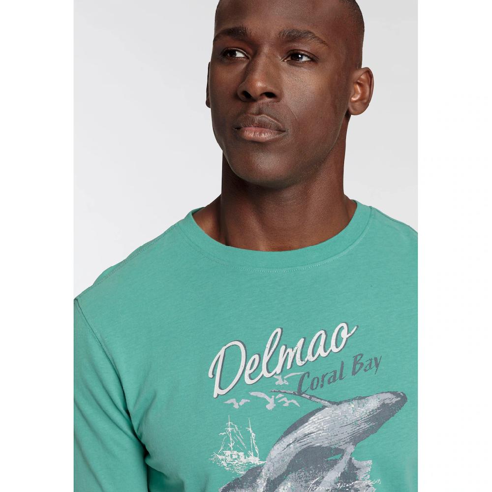 DELMAO Langarmshirt mit Print ▷ bestellen