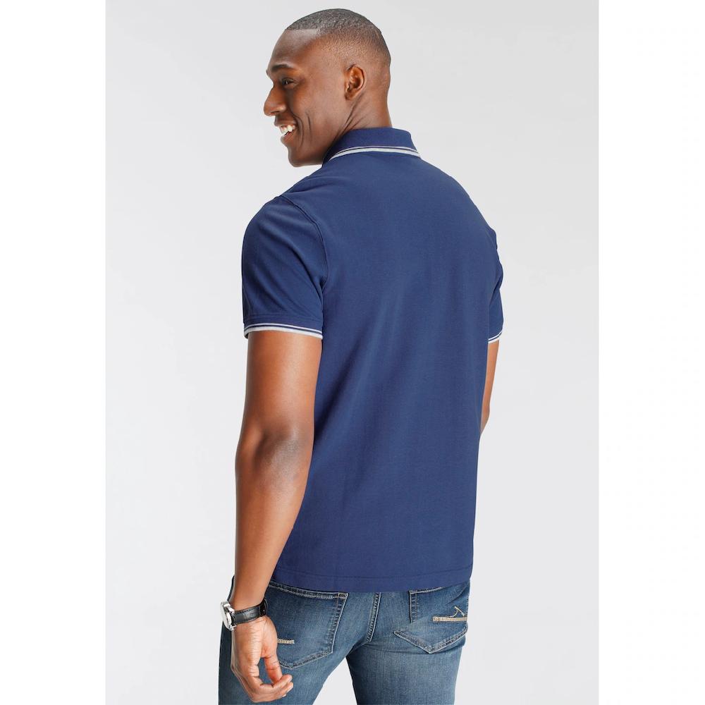 DELMAO Poloshirt Kurzarm Lockere Passform Polokragen Für Tennis Oder Golf ▷ Bestellen
