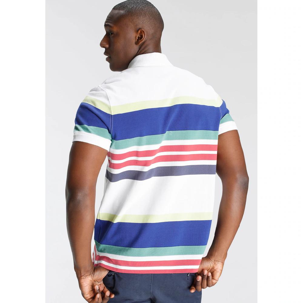 DELMAO Poloshirt Kurzarm Mit Polokragen Aus Piqué-Stoff Aus 100% Baumwolle ▷ Für