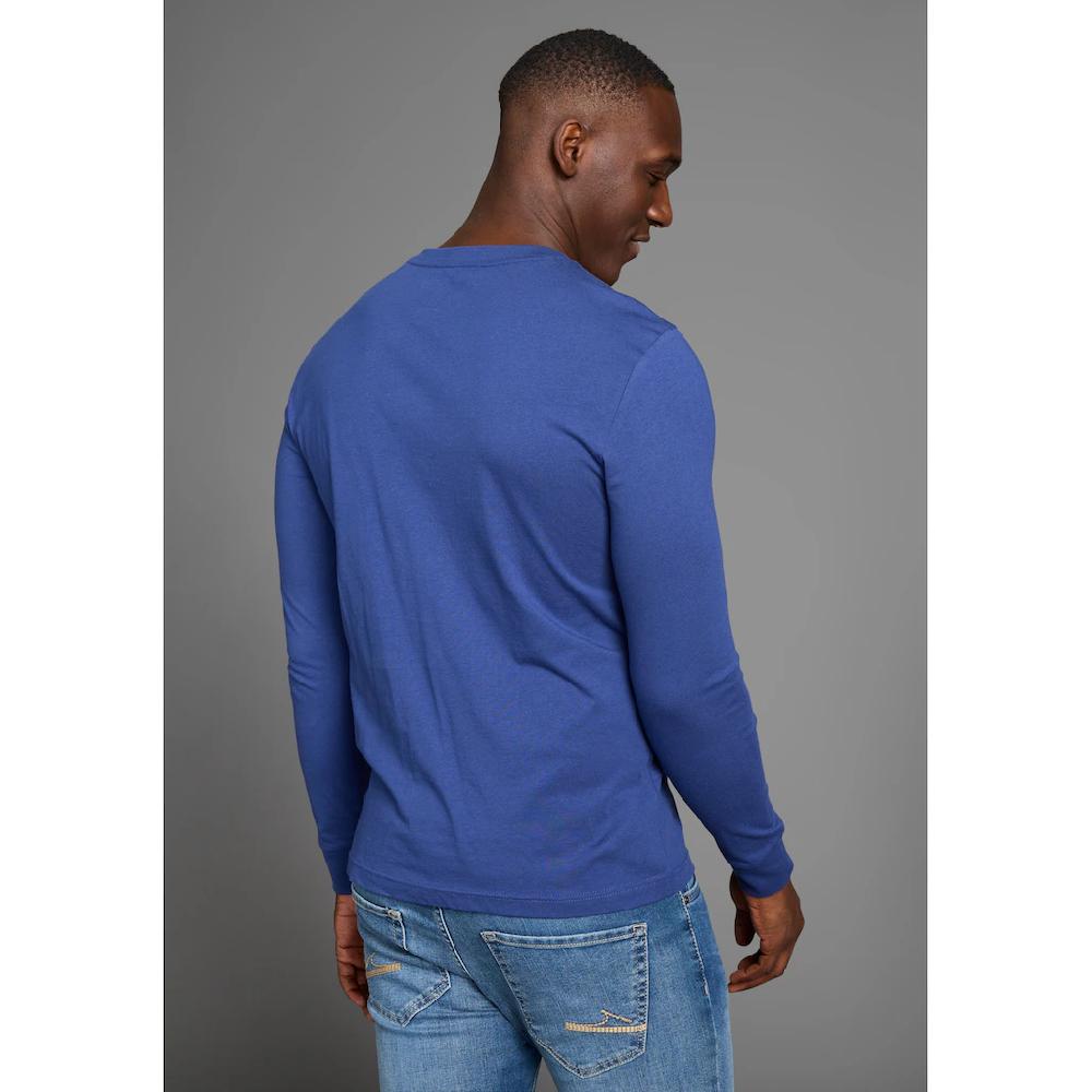 DELMAO Rundhalsshirt Mit Markenlabel ▷ Für