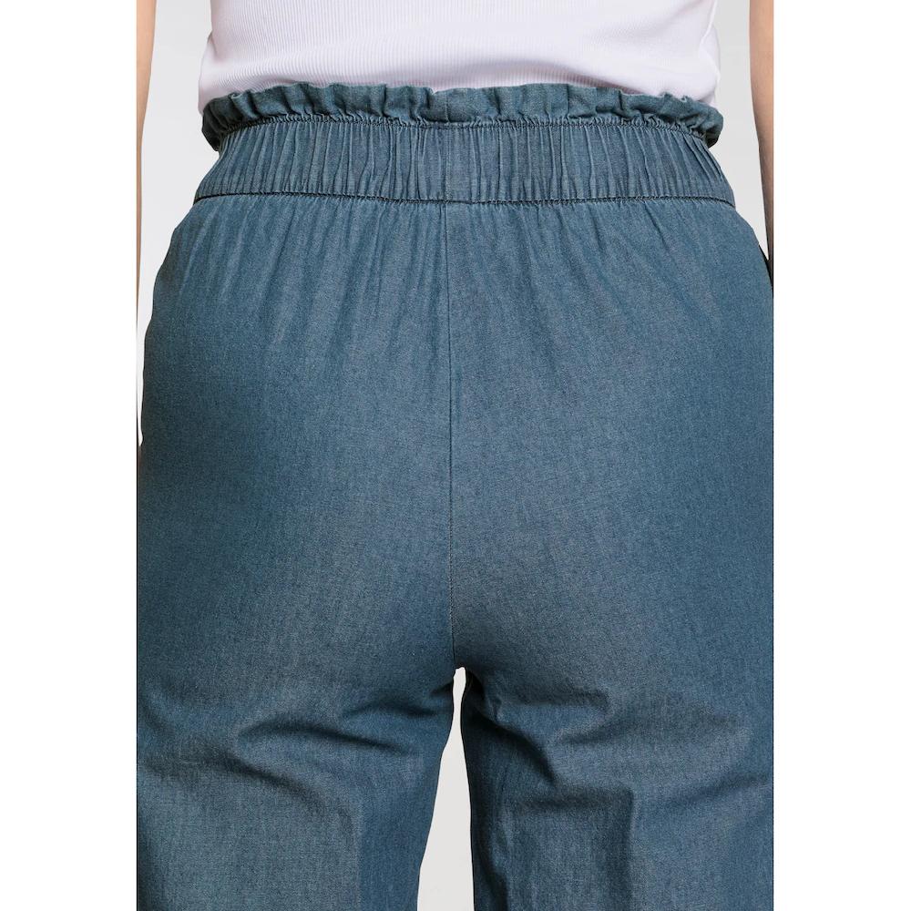 DELMAO Schlupfhose Mit Weitem Bein