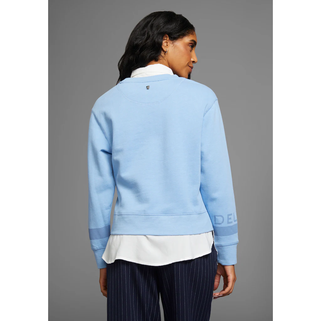 DELMAO Sweatshirt Mit Rubber-Print - NEUE KOLLEKTION