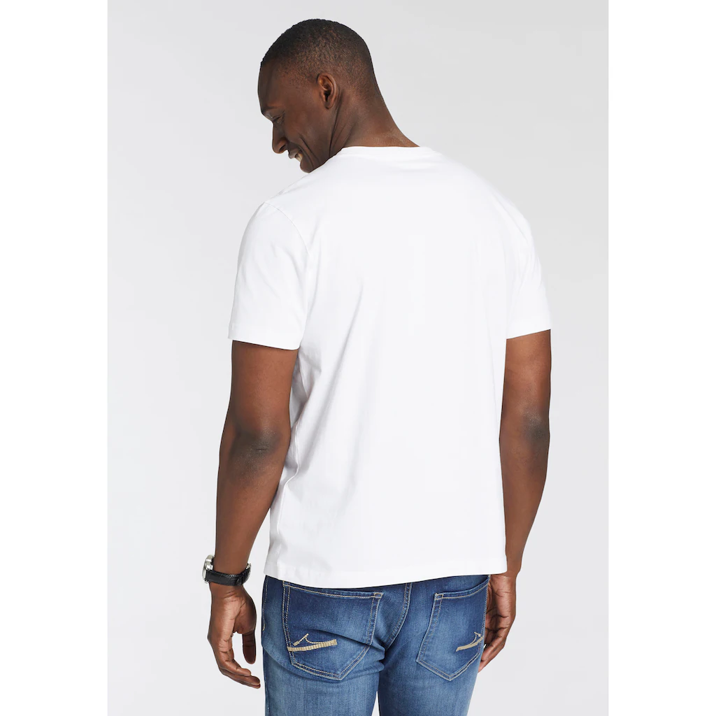 DELMAO T-Shirt Kurzarm Bedruckt Rundhals Aus 100% Baumwolle ▷ Bestellen