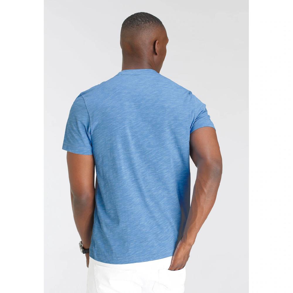 DELMAO T-Shirt Kurzarm Bedruckt Rundhals Aus Baumwolle Und Polyester ▷ Kaufen