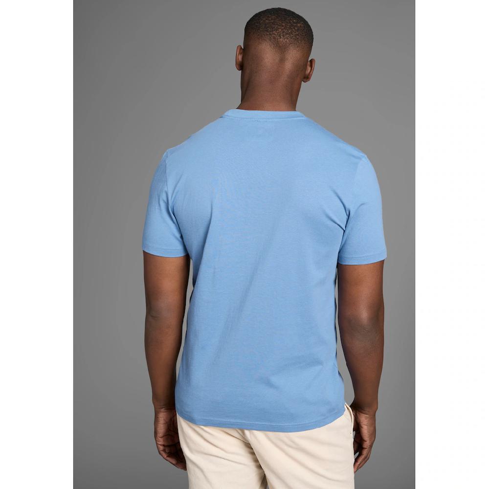 DELMAO T-Shirt Mit Dezentem Logo-Schriftzug Im Club-Design