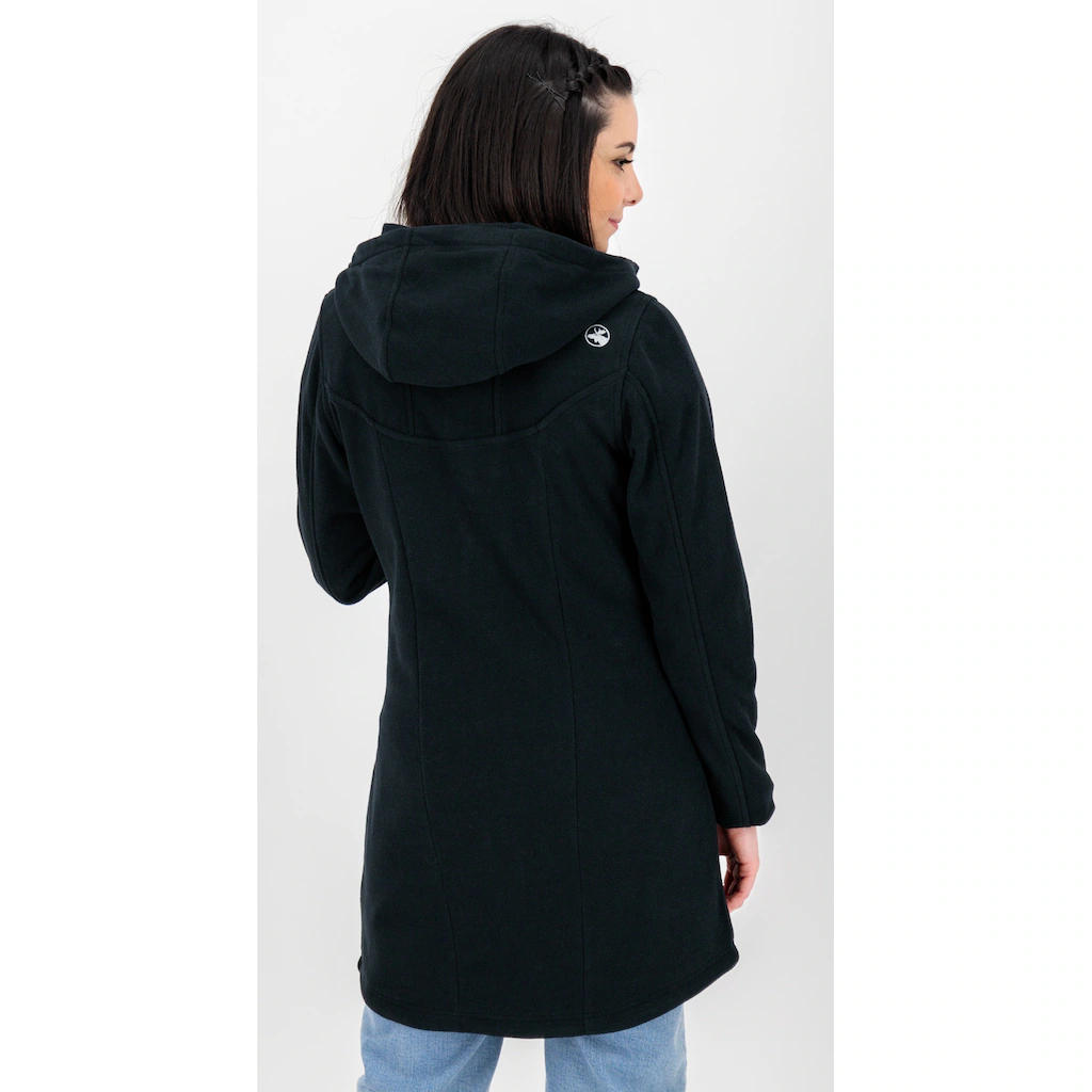 DEPROC Active Fleecejacke »GLORY APRIL« Mit 2-Wege-Reißverschluss