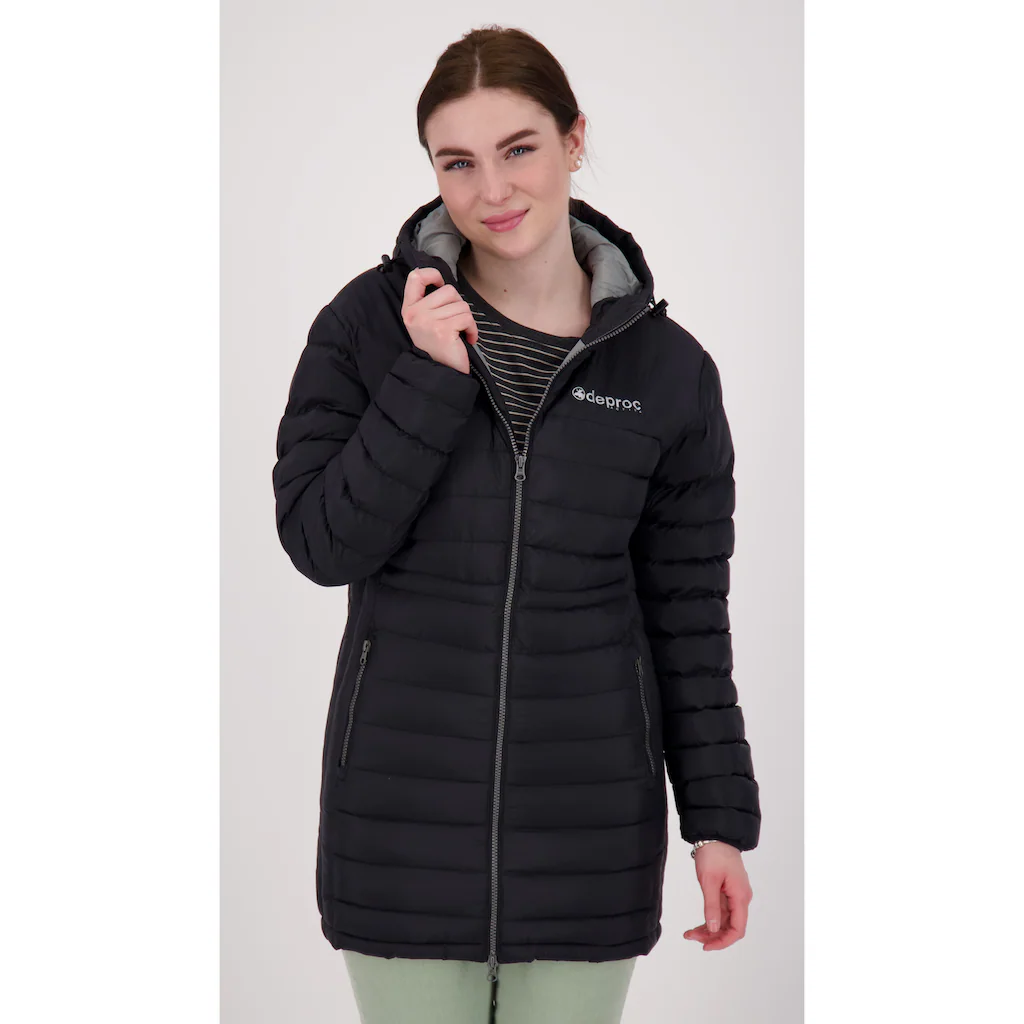 DEPROC Active Steppjacke »GILMOUR II LONG« auch in Großen Größen erhältlich