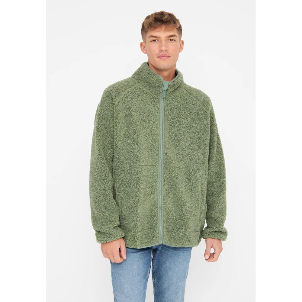 Derbe Fleecejacke »Kuschelby« Recyceltes Fleece Jersey innen Taschen mit Reißverschluss ▷ kaufen