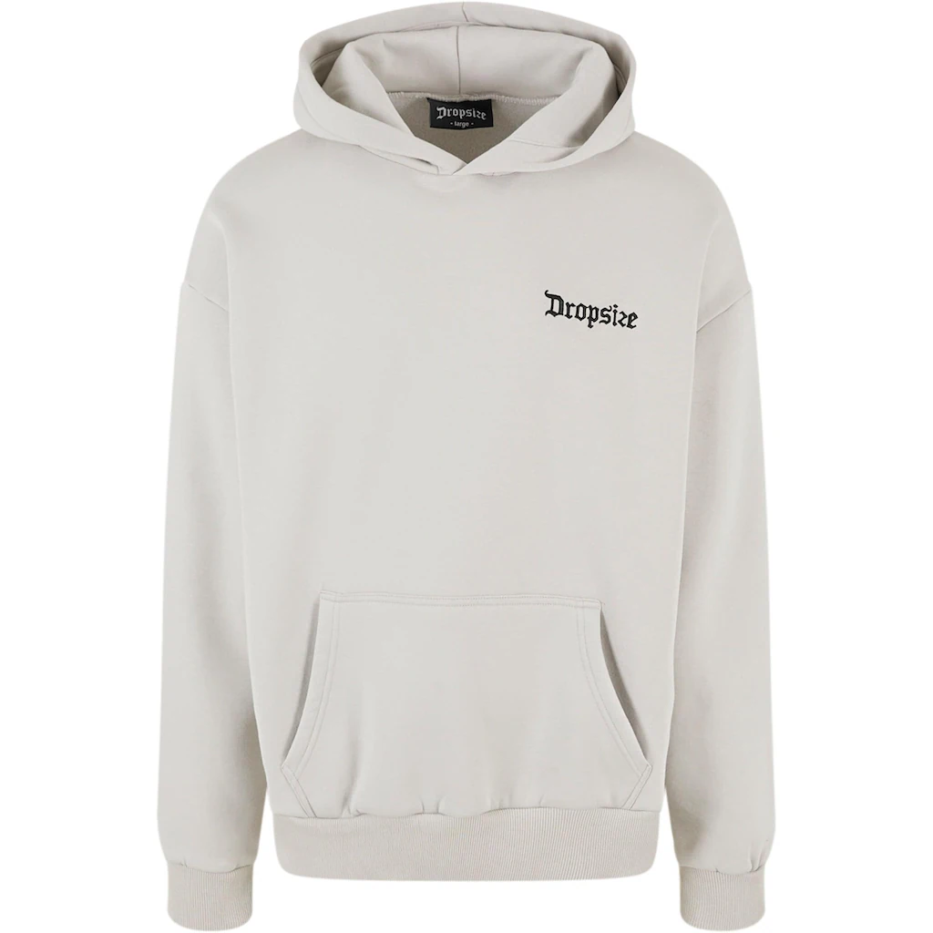 Dropsize Kapuzensweatshirt »Dropsize Herren Heavy Oversize Puffer Logo Backprint Hoodie« (1 tlg.)