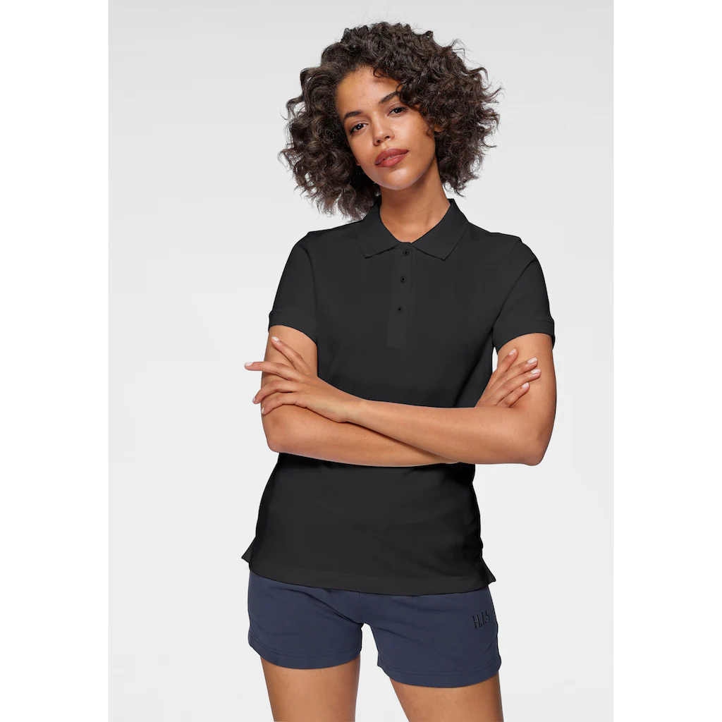 Eastwind Poloshirt (Packung 2 Tlg. 2er-Pack) Kurzarm Figurumschmeichelnder Schnitt Polokragen