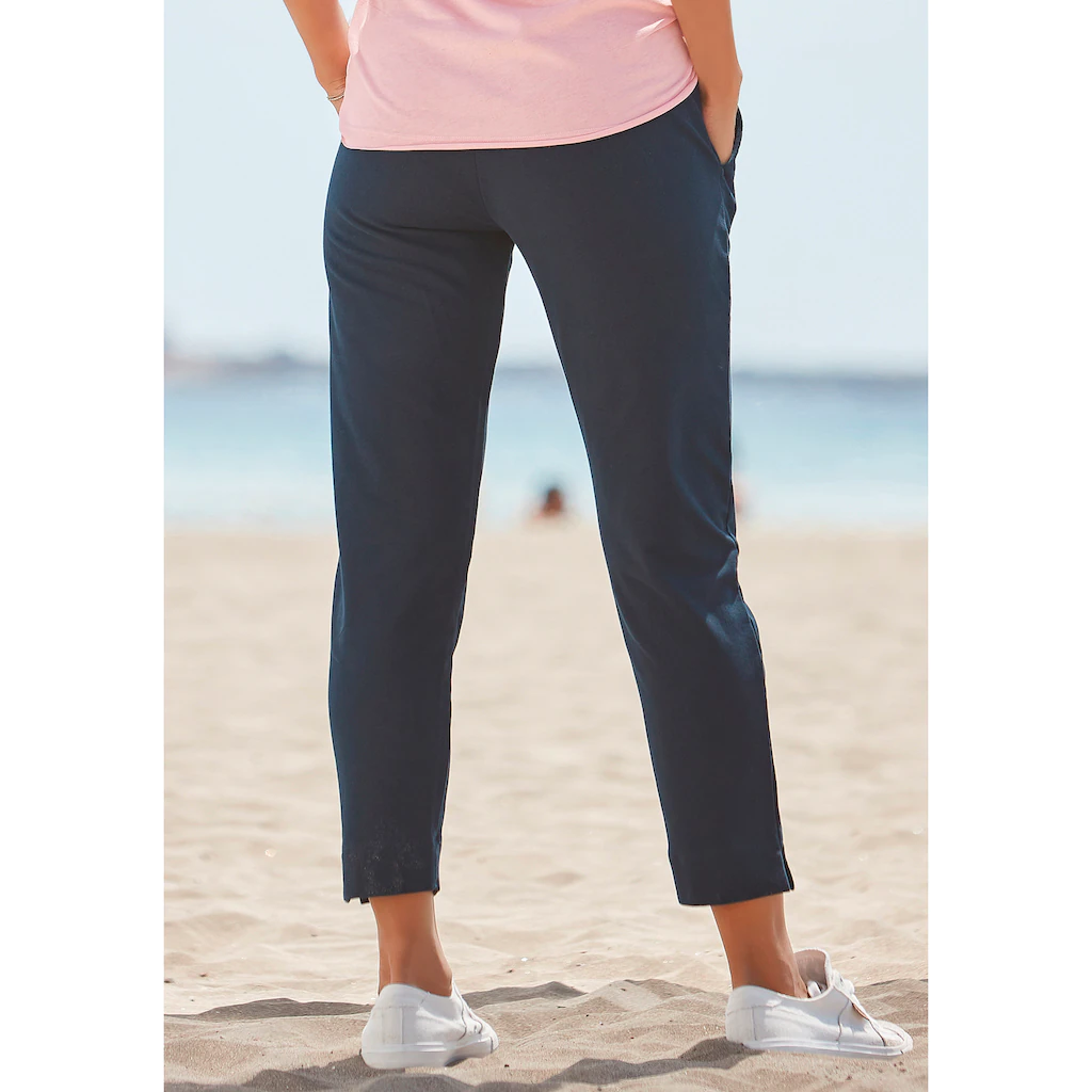 Elbsand 7/8-Hose »Ivalo« Aus Sweatware Jogginghose Relaxhose Freizeitlook