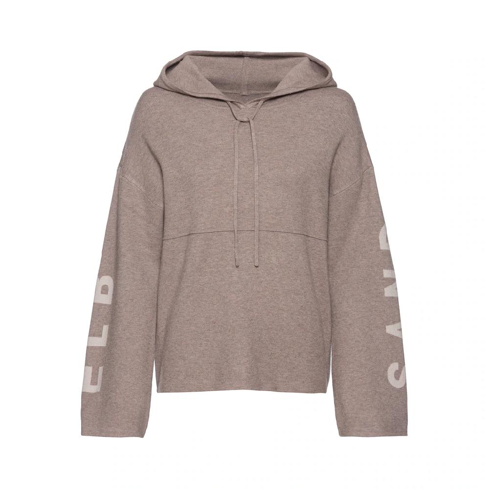 Elbsand Hoodie Strickpullover Mit Eingestricktem Logo Loungewear