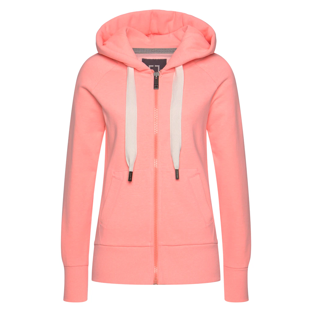 Elbsand Kapuzensweatjacke »Kelda« Mit Logoprint Und Taschen Freizeitjacke Sportlich-casual