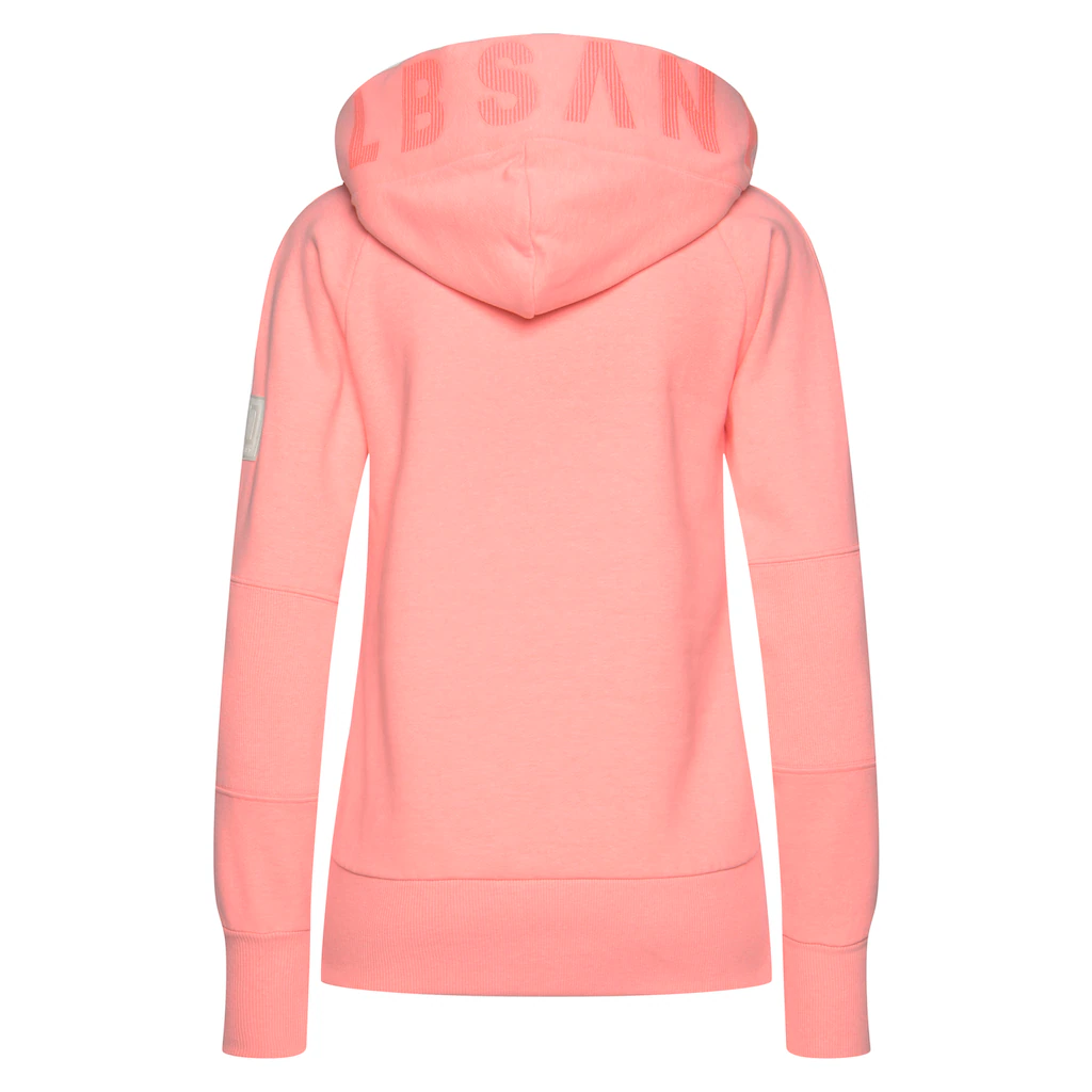 Elbsand Kapuzensweatjacke »Kelda« Mit Logoprint Und Taschen Freizeitjacke Sportlich-casual