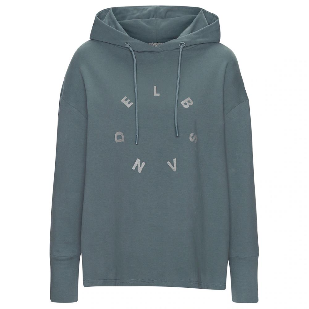 Elbsand Kapuzensweatshirt »Darisa« Mit Logodruck Vorne Hoodie Sportlich-casual