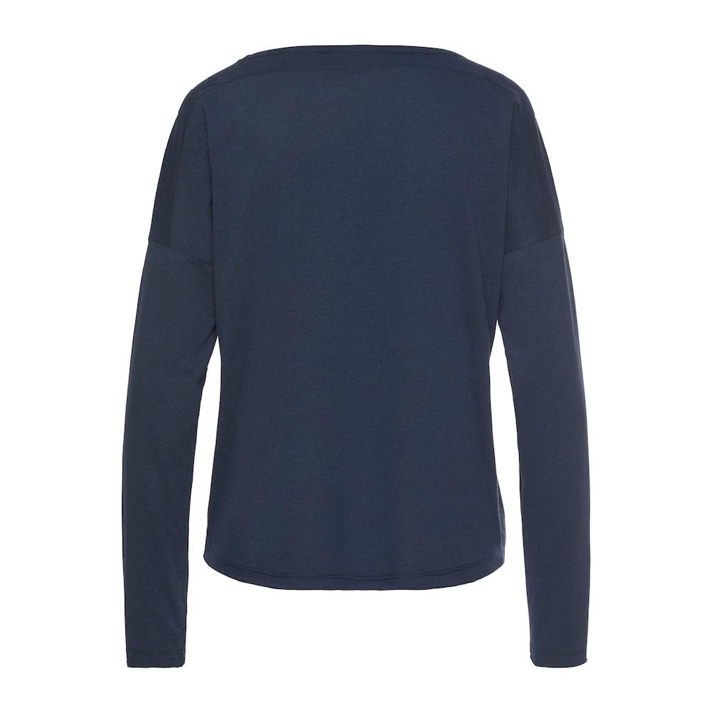 Elbsand Langarmshirt »Niola« Mit Großem Frontprint Longsleeve Aus Baumwoll-Mix Sportlich-casual