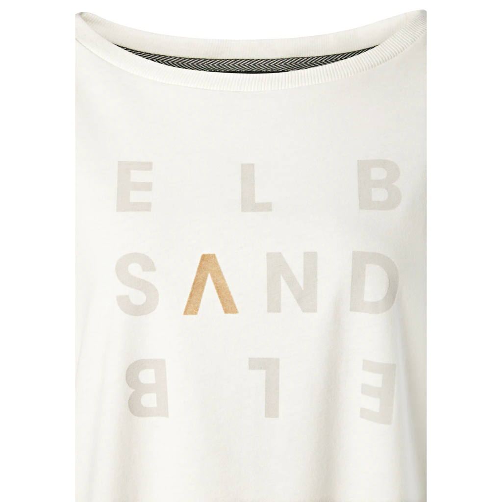 Elbsand Longsleeve »Ingiara« Mit Logodruck Vorne Langarmshirt Sportlich-casual
