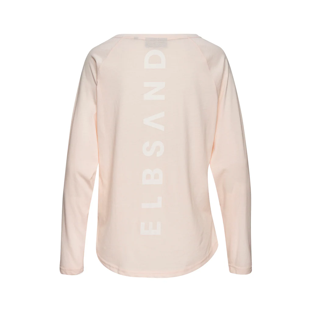 Elbsand Longsleeve »Tira« Mit Logodruck Hinten Langarmshirt Sportlich-casual