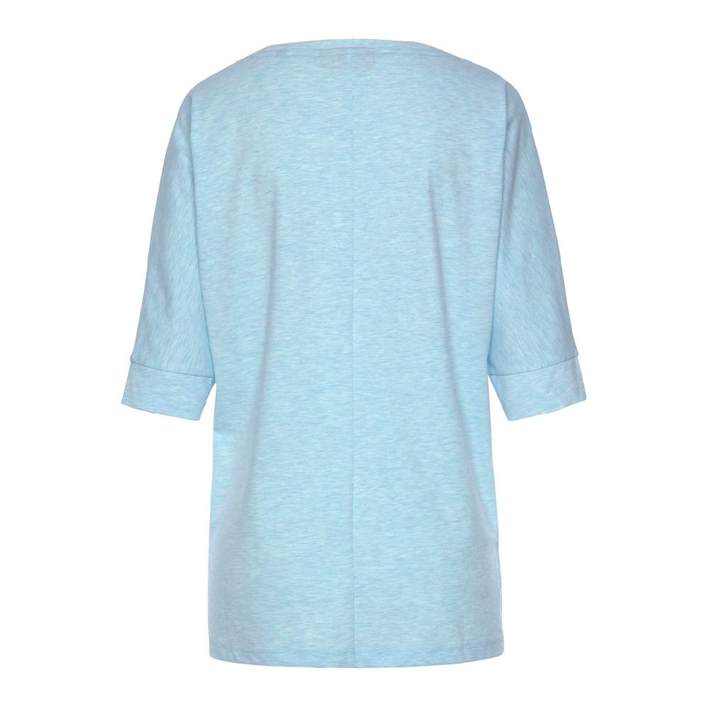 Elbsand Rundhals-Shirt »Iduna« Mit Logodruck Baumwoll-Mix Lockere Passform