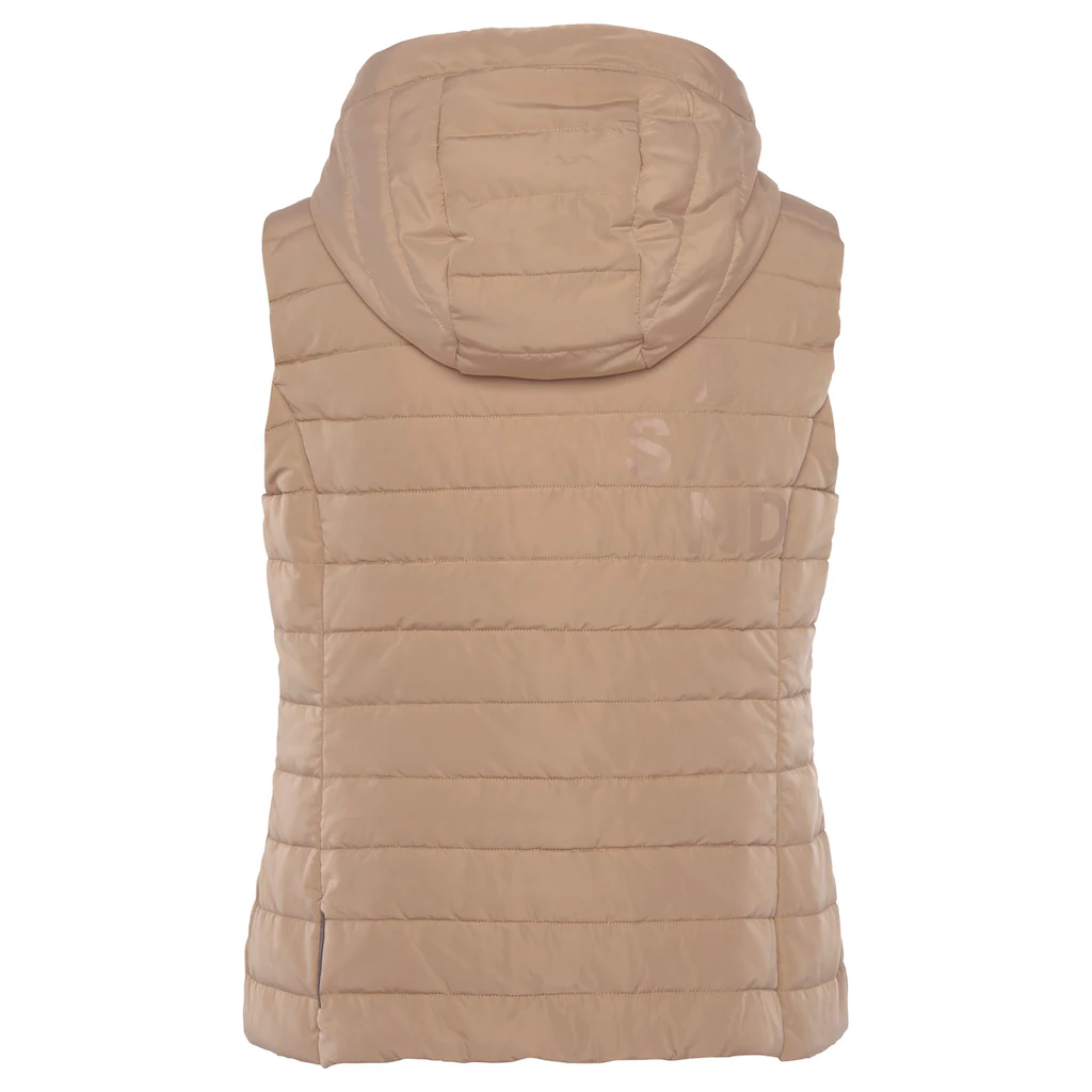 Elbsand Steppweste Mit Abnehmbarer Kapuze