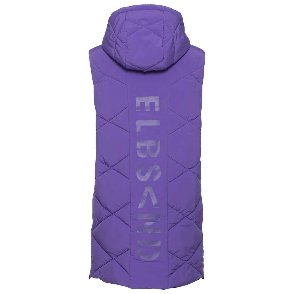 Elbsand Steppweste Mit Kapuze