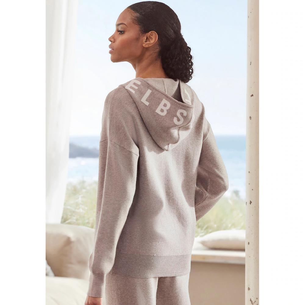 Elbsand Strickjacke aus hochwertigem Strick Loungewear