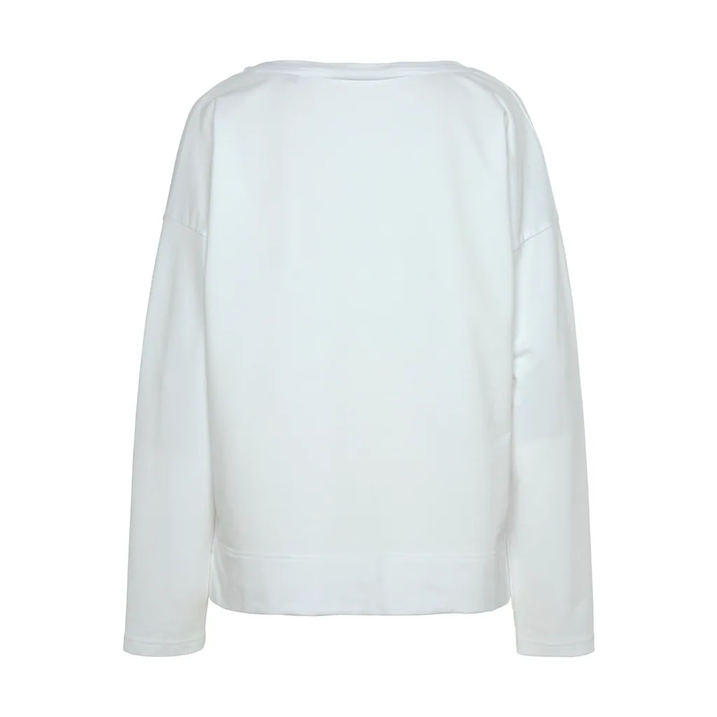 Elbsand Sweatshirt »Aliisa« Mit Logodruck Vorne Basic-Passform Sportlich-casual