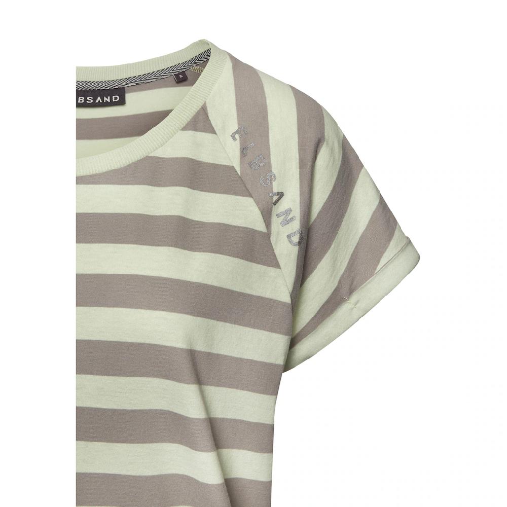 Elbsand T-Shirt »Calisa« Mit Streifenmuster Sportliches Kurzarmshirt Aus Baumwoll-Mix