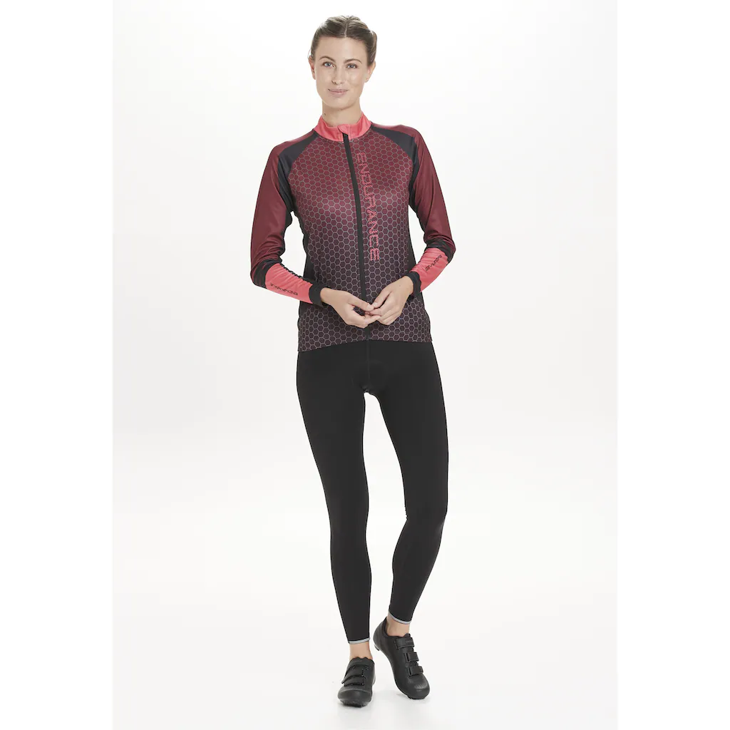 ENDURANCE Radhose »Juvel W Long Tights Gel-Pad« Mit Komfortabler Gel-Pad-Sitzpolsterung ▷ Bestellen