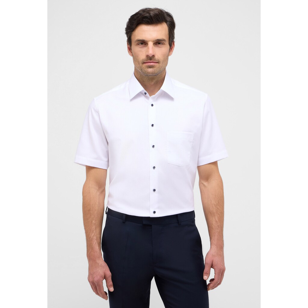 Eterna Kurzarmhemd »MODERN FIT« NON IRON (bügelfrei)