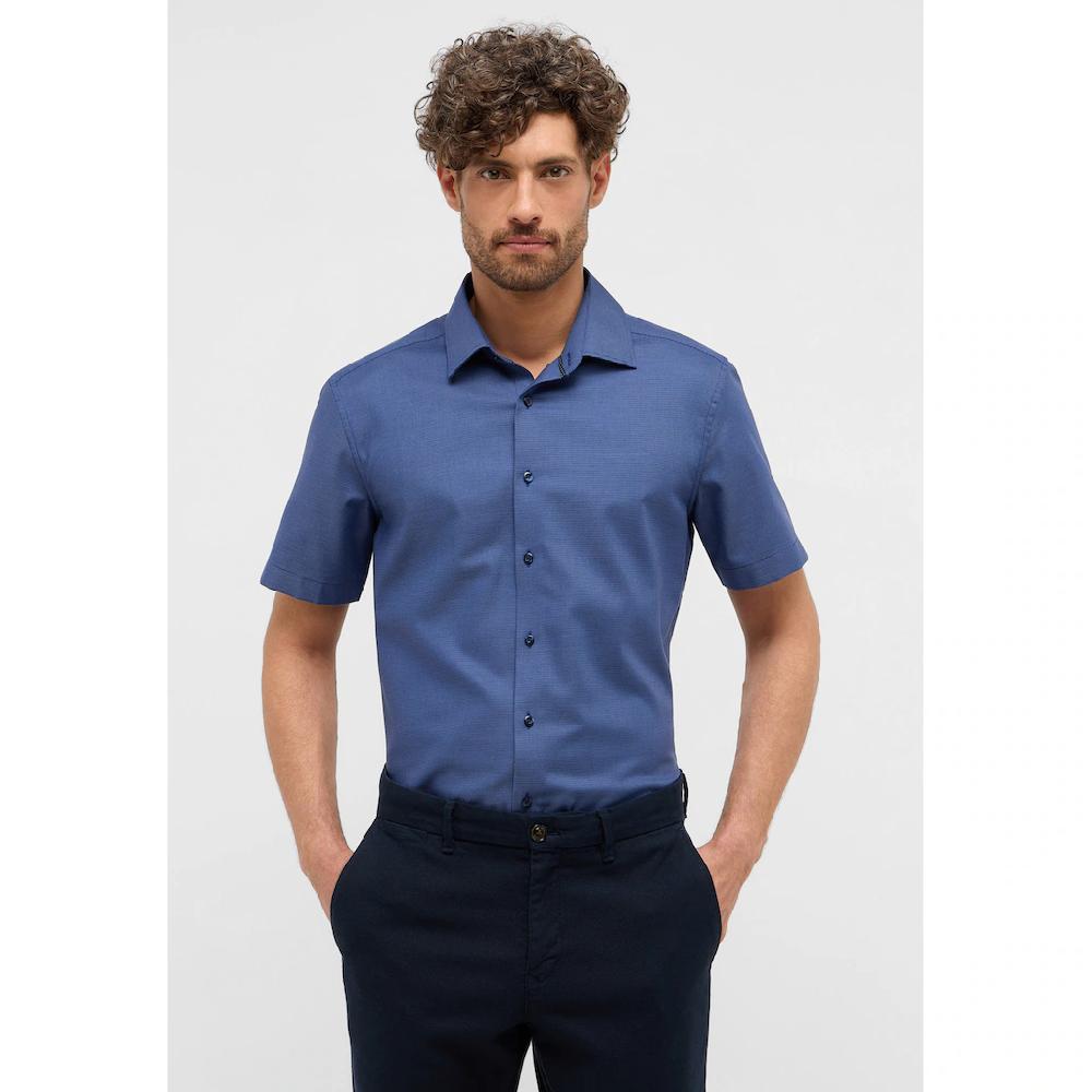 Eterna Kurzarmhemd »SLIM FIT« NON IRON (bügelfrei)