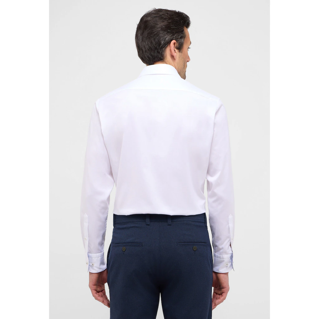 Eterna Langarmhemd »MODERN FIT« EASY IRON (bügelleicht)