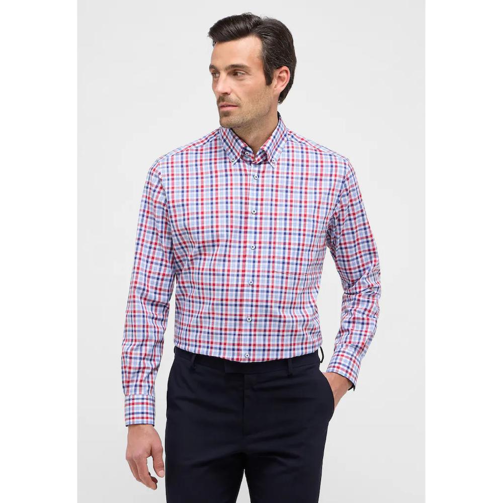 Eterna Langarmhemd »MODERN FIT« NON IRON (bügelfrei)