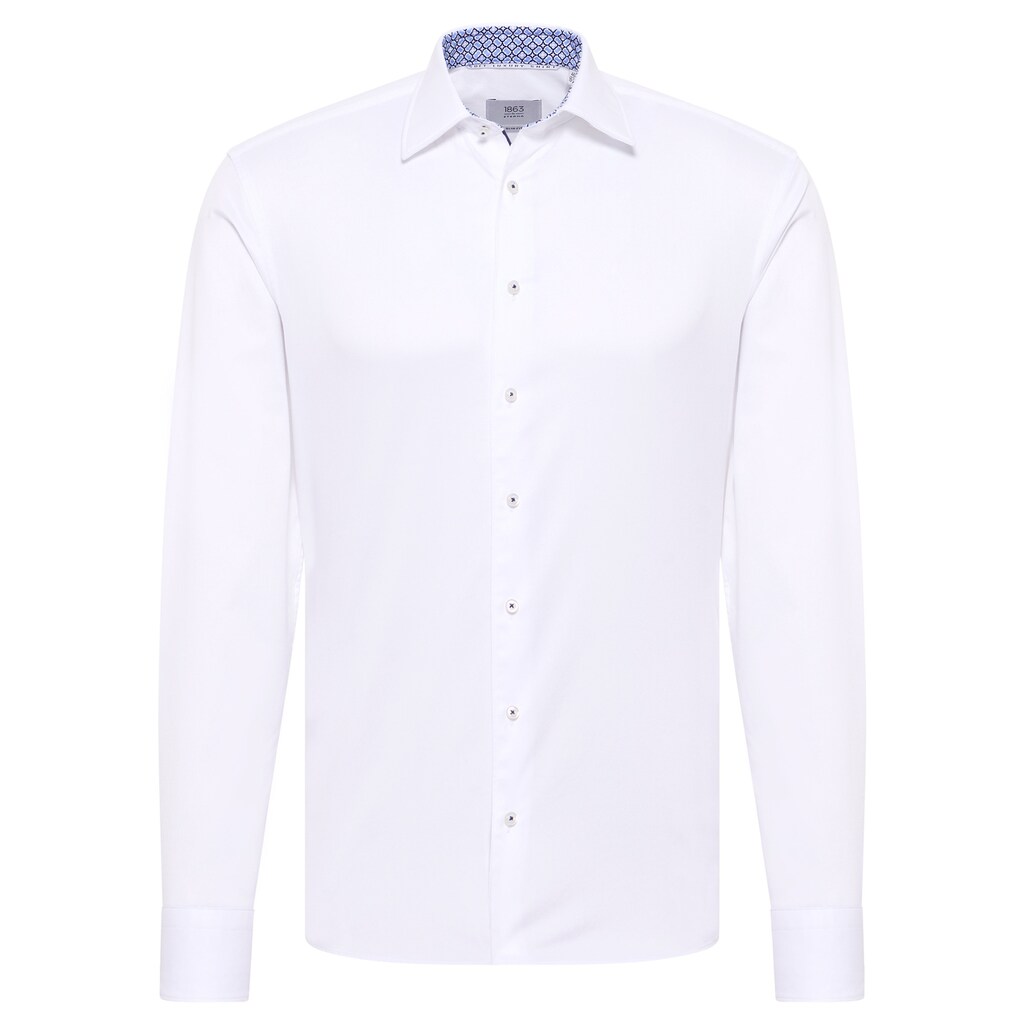 Eterna Langarmhemd »SLIM FIT« EASY IRON (bügelleicht)