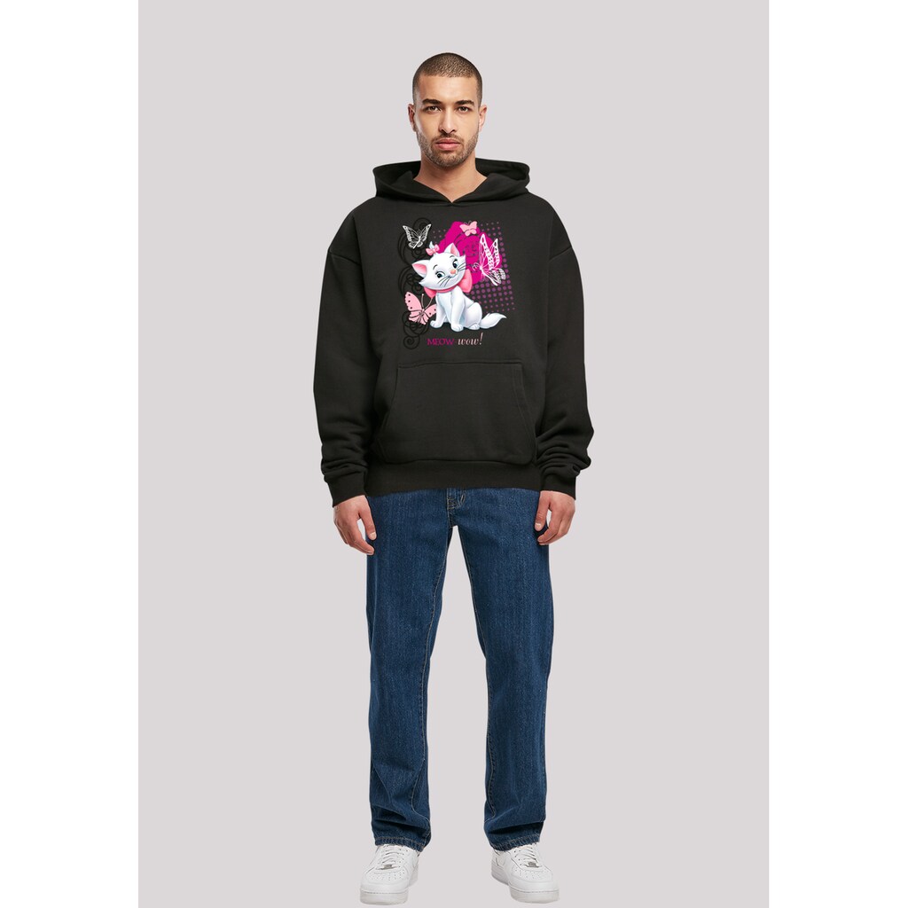 F4NT4STIC Kapuzenpullover »Aristocats Marie Meow Schmetterling« Premium Qualität