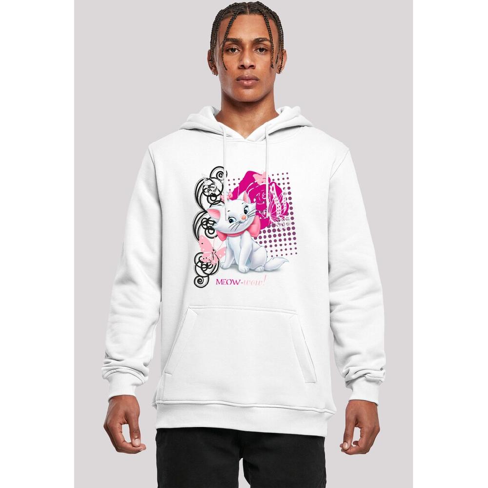 F4NT4STIC Kapuzenpullover »Aristocats Marie Meow Schmetterling« Premium Qualität
