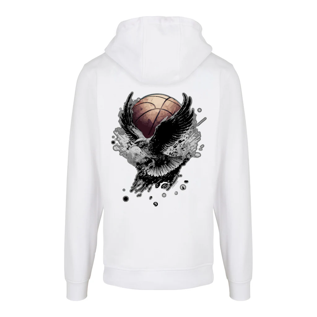 F4NT4STIC Kapuzenpullover »Basketball Adler« Print