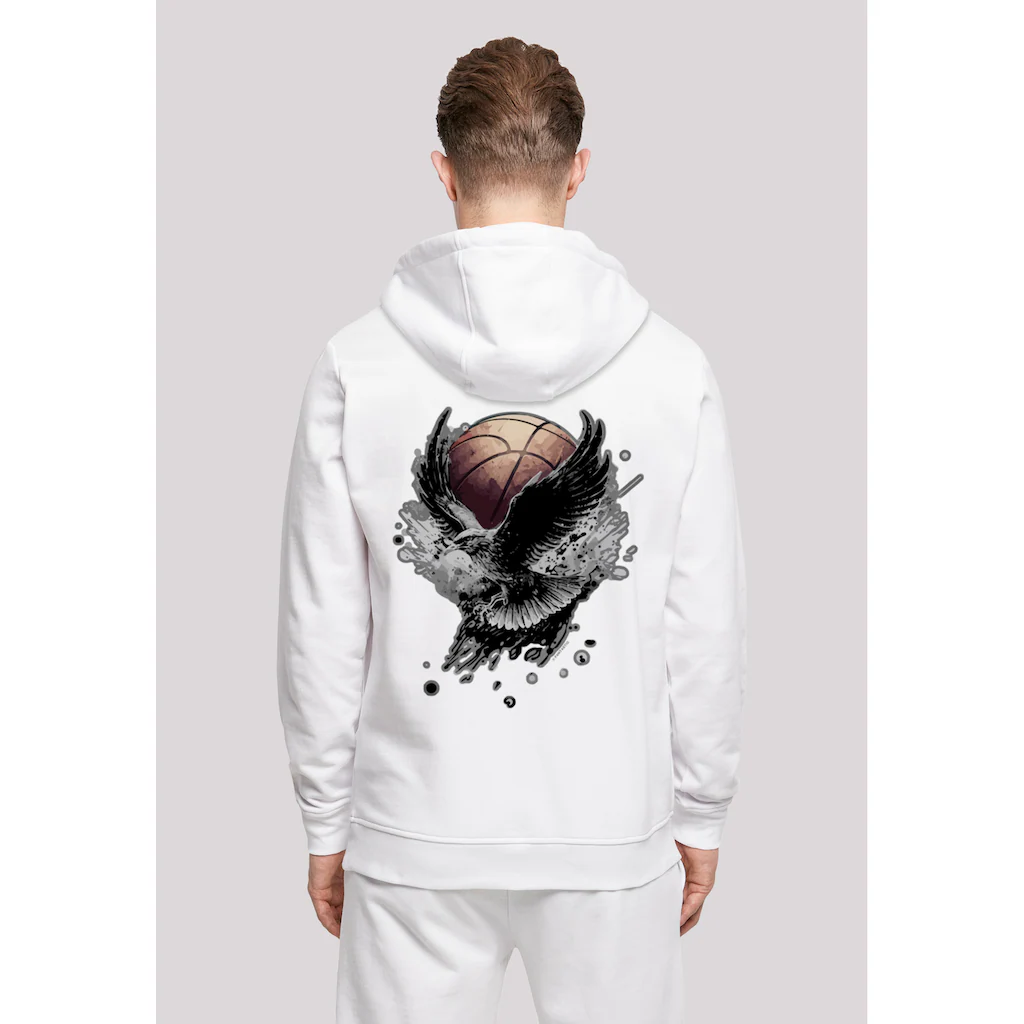 F4NT4STIC Kapuzenpullover »Basketball Adler« Print