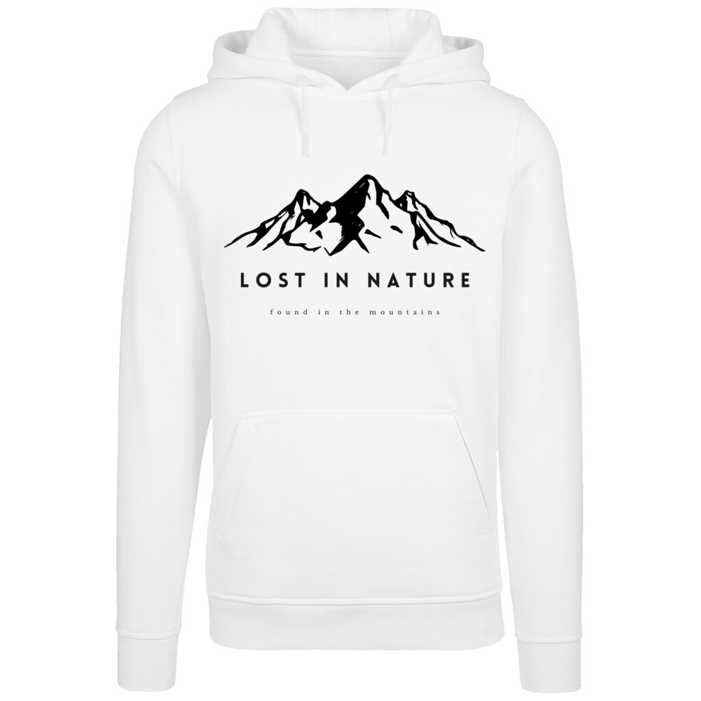 F4NT4STIC Kapuzenpullover »Berge Natur Winter PLUSSIZE« Premium Qualität