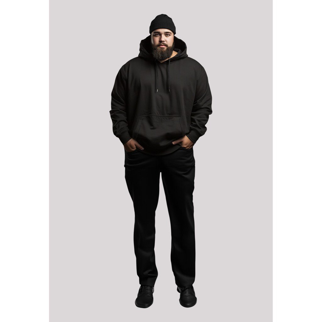 F4NT4STIC Kapuzenpullover »Berge Winter Schnee PLUSSIZE« Premium Qualität