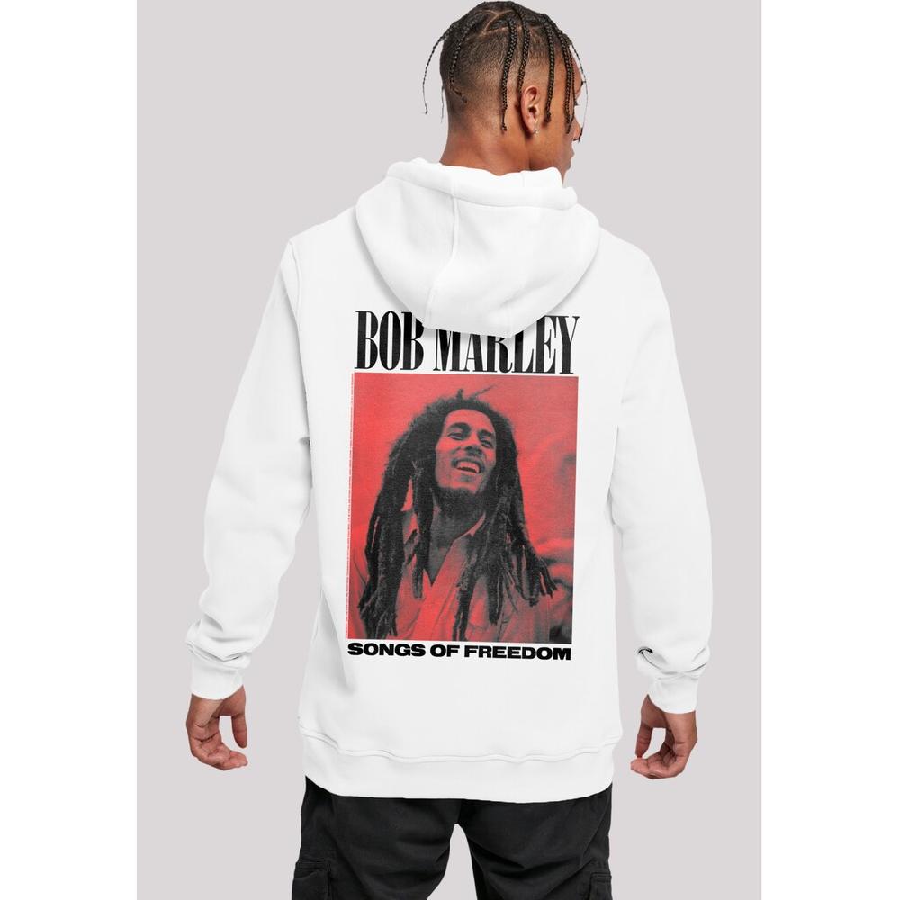F4NT4STIC Kapuzenpullover »Bob Marley Songs Of Freedom Reggae Music« Premium Qualität Musik By Rock Off