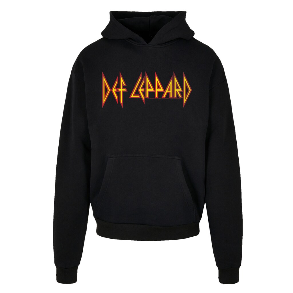 F4NT4STIC Kapuzenpullover »Def Leppard Shatter Logo« Premium Qualität