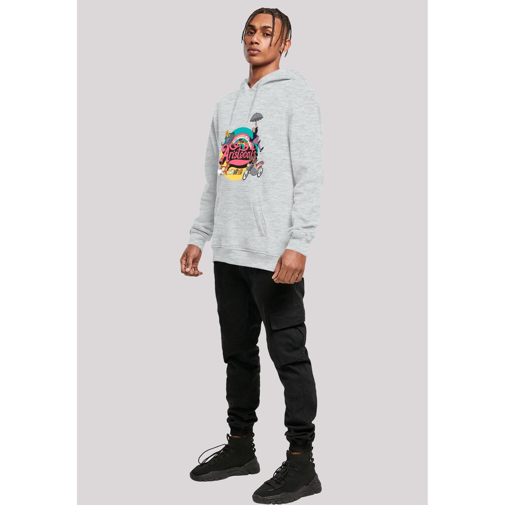 F4NT4STIC Kapuzenpullover »Disney Aristocats Rainbow Fun« Premium Qualität