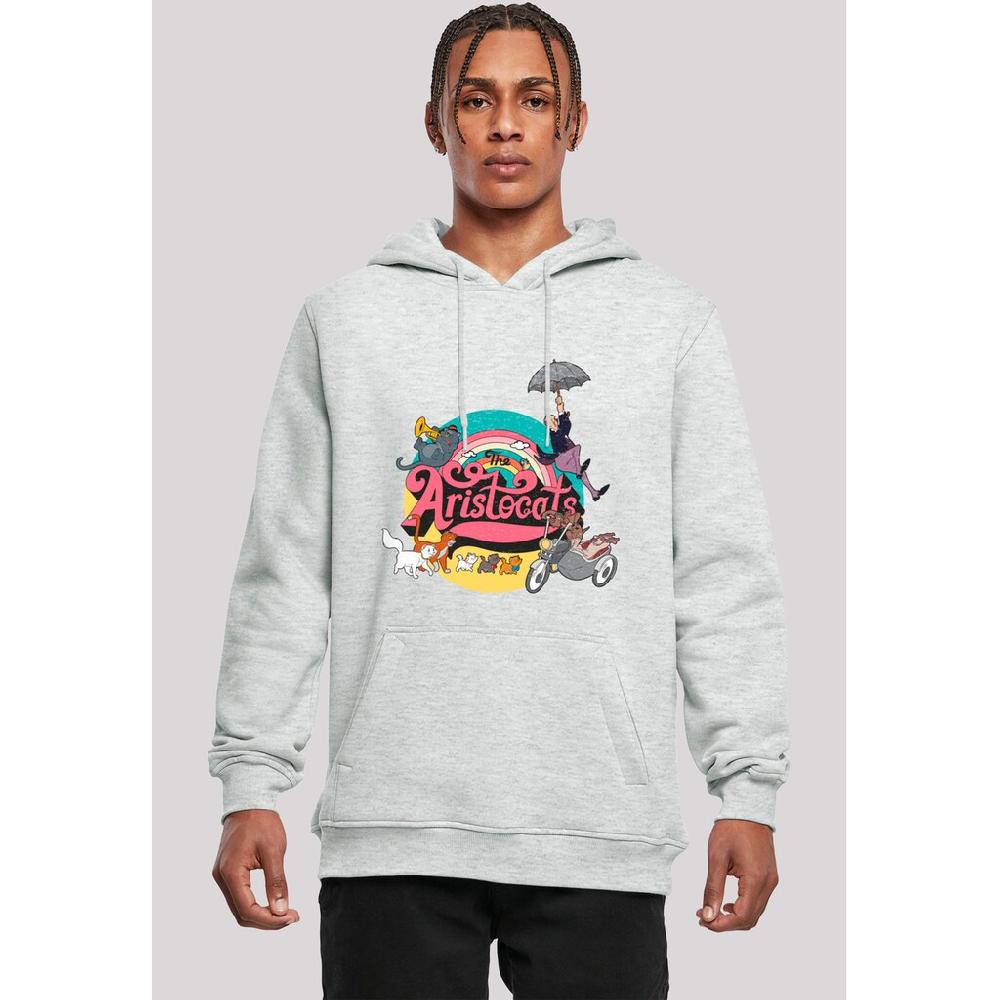 F4NT4STIC Kapuzenpullover »Disney Aristocats Rainbow Fun« Premium Qualität