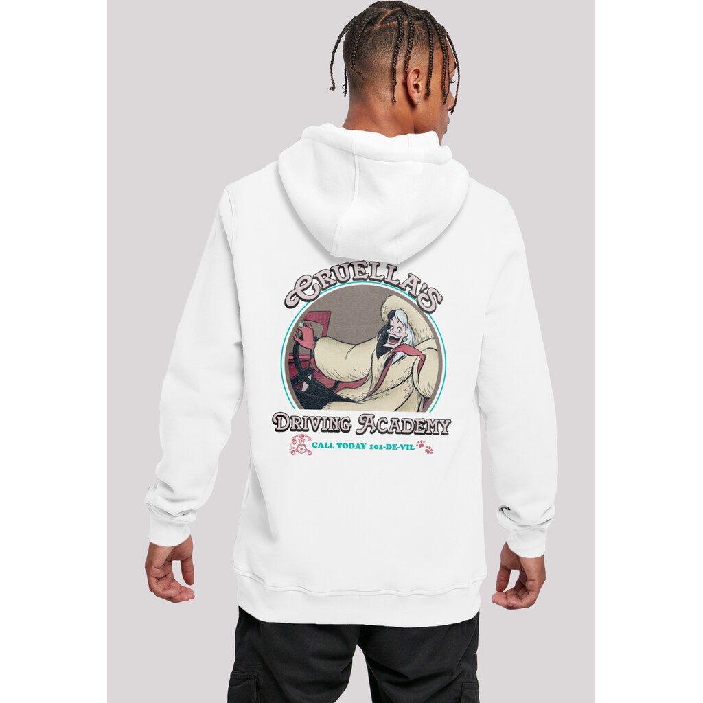 F4NT4STIC Kapuzenpullover »Disney Villians Cruella Driving Academy« Premium Qualität