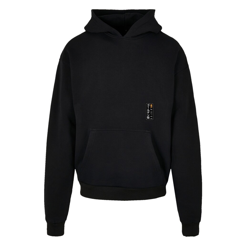 F4NT4STIC Kapuzenpullover »Drache Japan - Golden Gai« Print