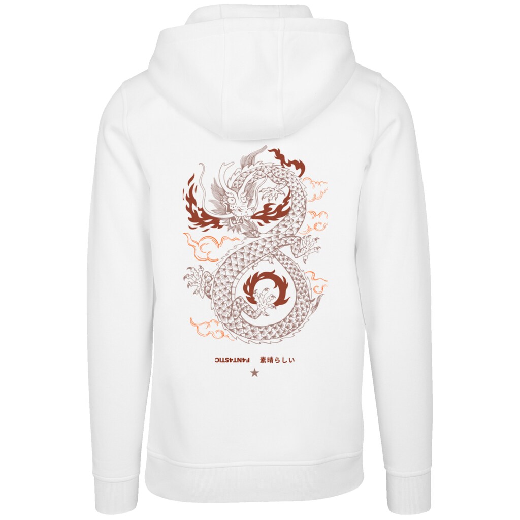 F4NT4STIC Kapuzenpullover »Dragon Fire« Print